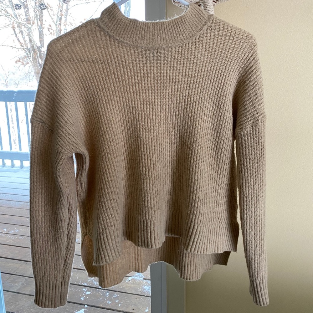 Soft cream sweater